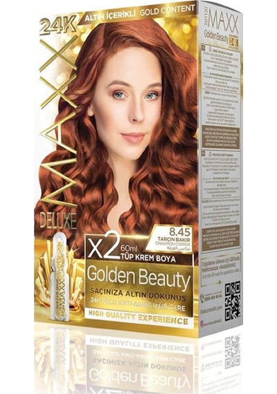 Maxx Deluxe Set Boya Golden Altın Içerikli 8.45 Tarçın Bakır (530345219)