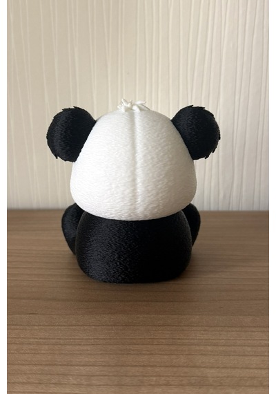 Kızgın Panda Figür Dikkat Çekici Dekoratif Biblo Masa & Raf Süsü Panda