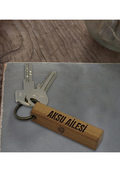 Kişiye Özel İsimli Home Sweet Home Tasarımlı Ahşap Dikdörtgen Bar