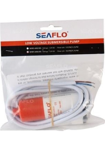 Seaflo Sfsp1-l016-01 Sintine Dalgıç Tip Pompa 6 Mt Yükseklik 12 Volt 12 Lt/dk