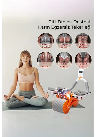 Relax Dirsek Destekli Mekik, Karın Egzersiz Aleti