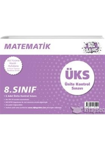 8. Sınıf Matematik ÜNİTE KONTROL Sınavı - Kültür Yayıncılık