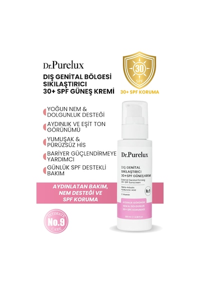 Genital Bölge Sıkılaştırıcı, Anti-aging 30 +spf Güneş Bakım Kremi Ton Eşitleyici & Aydınlatıcı