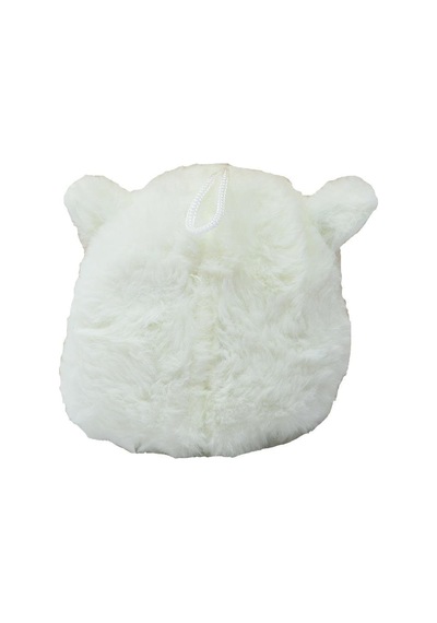 Sevimli Sesli Mini Kuzu Peluş Beyaz 10 Cm - Uyku Ve Oyun Arkadaşı Peluş Oyuncak Beyaz
