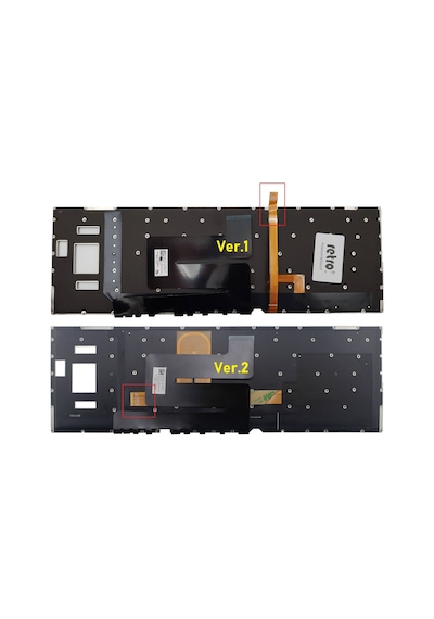 Asus Gx531gs Klavye Büyük Enter Işıklı V1