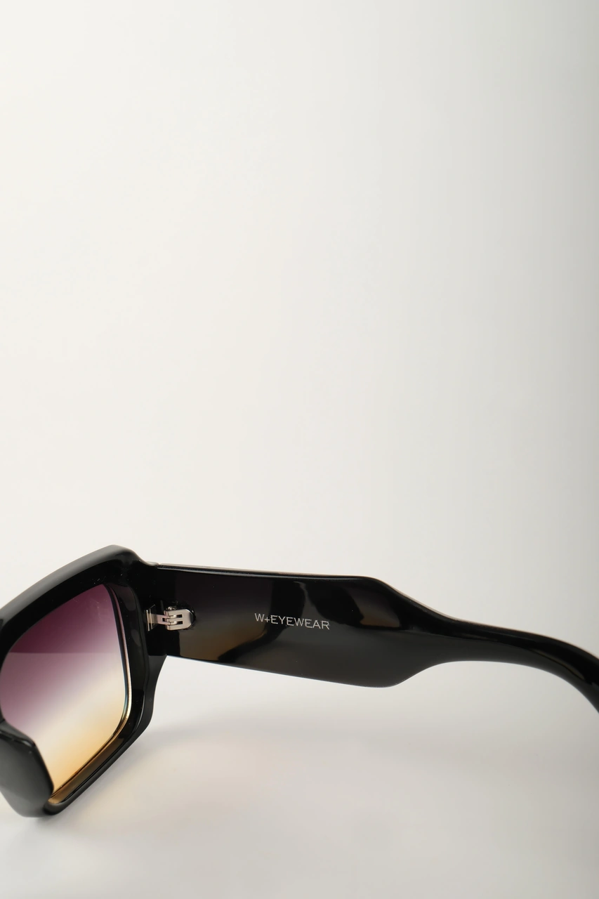 Royal Eyewear Re9888 Degrade Sarı Unısex Güneş Gözlüğü Siyah - Mavi