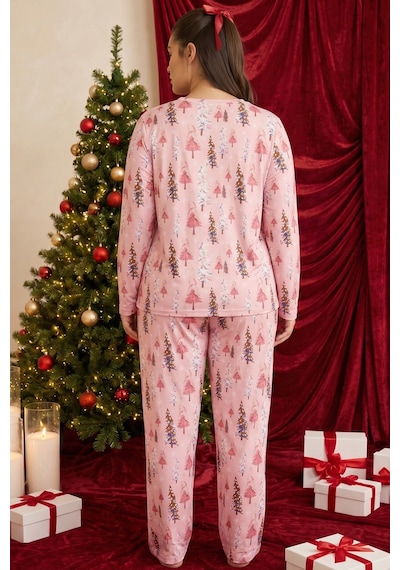 Siyah İnci Yılbaşı Temalı Desenli Termal Kumaşlı Ultra Soft Yumuşak Büyük Beden Battal Boy Örme Pijama Takımı 26226706 Pembe Siyah İnci Yılbaşı Temalı Desenli Termal Kumaşlı Ultra Soft Yumuşak Büyük Beden Battal Boy Örme Pijama Takımı 26226706 Pembe