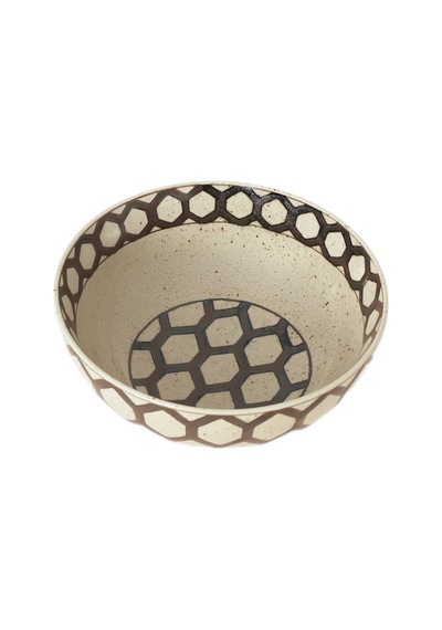 Yargıcı Geometrik Desenli Seramik Kase 26x11 Cm 26ynha1110m St