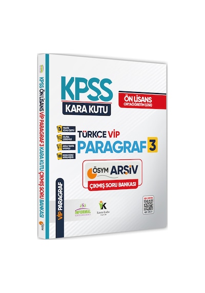 Kpss Önlisans/ortaöğretim Kara Kutu Türkçe Paragaf 3lü Altın Set
