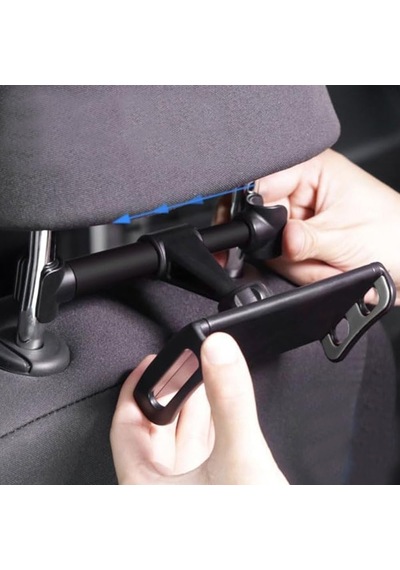 Ayrex Coverzone Araba Koltun Arkası Telefon Ve Tablet Tutucu 360 Derece Dönebilen Dik Ve Yatay Konumlandırılabilen 4 Diğer