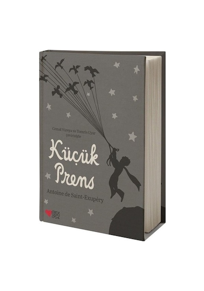 Küçük Prens Özel Baskı-Gri - Antoine de Saint-Exupery - Can Çocuk Yayınları