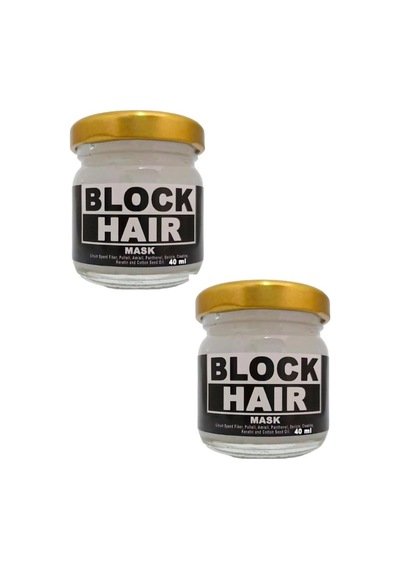 Block Hair Saçlarınıza Derinlemesine Bakım Ve Canlılık Maskesi 40 Ml X 2 Adet