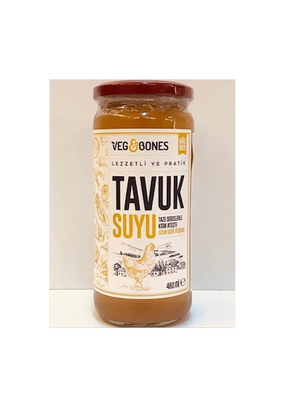 Veg& Bones Tavuk Suyu Çorbası