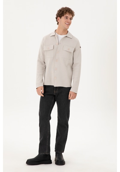 U.s. Polo Assn. Erkek Taş Hırka Triko 50294169-vr049 Taş