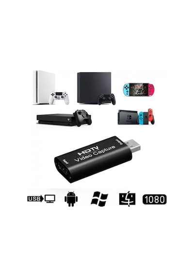 Hd Video Yakalama Kartı 4k Hdmı Usb Video Capture Kart Hdtv Video Capture
