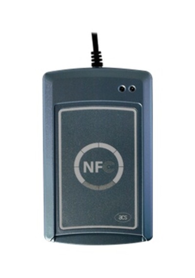 Acs Acr122s-c1 13.56mhz Nfc/rfıd Rs-232 Seri Temassız Akıllı Kart Okuyucu