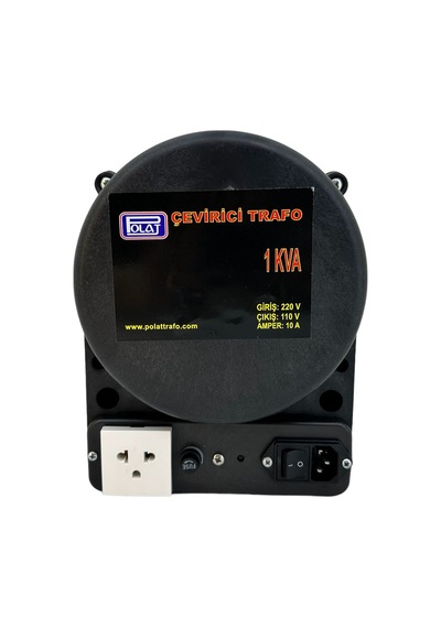 220 Giriş - 110 Çıkış  Çevirici Trafo Converter (1 KVA) IP TİP