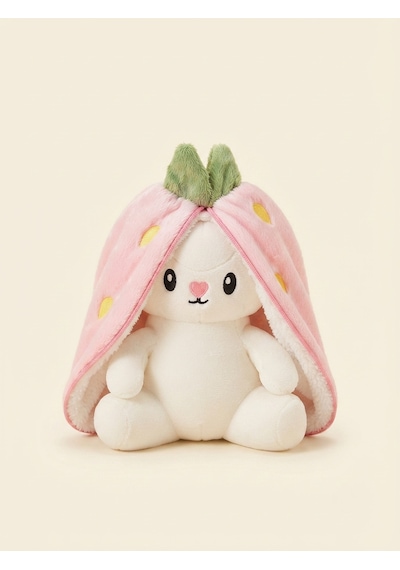 Peluş Meyveli Tavşan -55 Cm Pembe