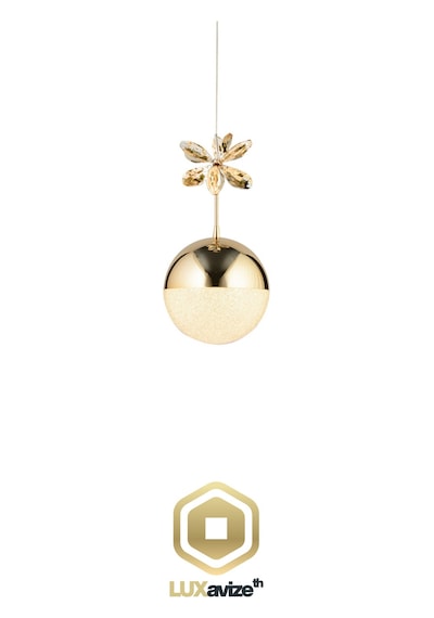 Ahenk Modern Gold Avize Yatak Odası - Hol - Salon Gold