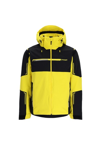 Spyder Spyder Titan Erkek Sarı Kayak Ceketi 12433