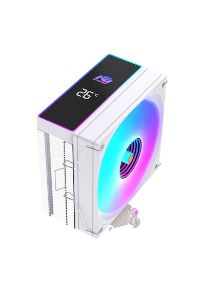 Ng Frost 400w 205w Tdp Argb Fanlı Derece Göstergeli Performans Kule Tipi Cpu Soğutucu Beyaz