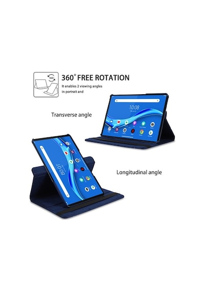 Galaxy Uyumlu Tab A8 10.5 Sm-X200 Kılıf 360 Dönebilen Standlı Zırh Kapak