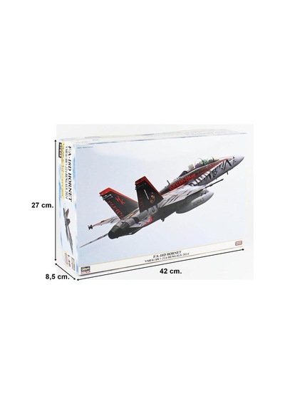 Hasegawa 7545 1/48 Ölçek, F/a-18 D Hornet -vmfa Aw -224 Bengals 2024, Savaş Uçağı Plastik Model Kiti-58226