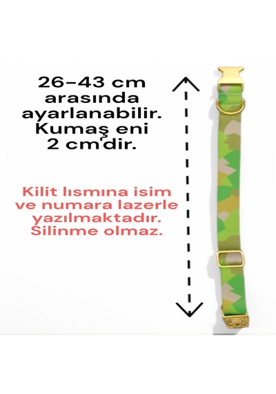 Caramelos Köpek Tasması-küçük Irk Ve Orta Irk İsimli Tasma 22 Nane Yeşili Caramelos Köpek Tasması-küçük Irk Ve Orta Irk İsimli Tasma 22 Nane Yeşili