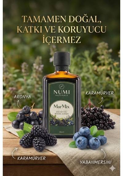 Mormix Mor Meyveli Bitkisel Karışım %100 Doğal Katkısız 350 Gr
