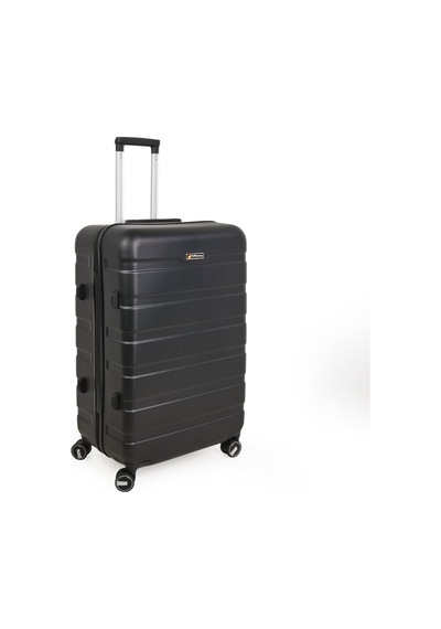 Hoffmannss Titan Büyük Boy Abs Valiz - Siyah - 76x52x30 Cm Çok Renkli