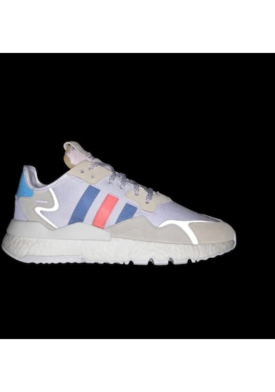 Adidas Eh1293 Nıte Jogger Erkek Spor Ayakkabı Beyaz - Gri - Kırmızı