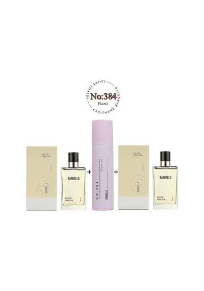 Bargello 384 + 384 Kadın Parfüm 50 ML EDP No:384 Kadın Deodorant 150 ML Flor Diğer