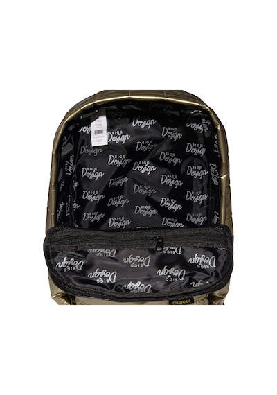 Biggdesign Moods Up Curious Kapitone Sırt Çantası Su Geçirmez Hafif Okul Ve Laptop Çantası Sarı Sarı