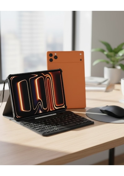 Android Tablet Klavye Kılıflı Dokunmatik Ekran Günlük Ve Profesyonel Kullanım