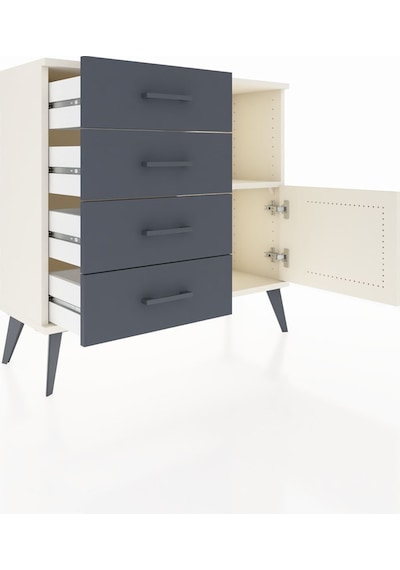 Arges Şifonyer Tek Raflı 4 Çekmeceli Tek Kapaklı 88x30x80 Aytaşı-aytaşı/antrasit Aytaşı/antrasit Arges Şifonyer Tek Raflı 4 Çekmeceli Tek Kapaklı 88x30x80 Aytaşı-aytaşı/antrasit Aytaşı/antrasit