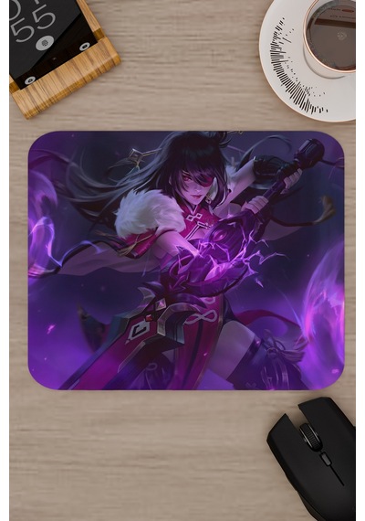 Beidou Genshin Impact Anime Gacha V3 - 22x18 Gaming Mouse Pad Fare Altlığı
