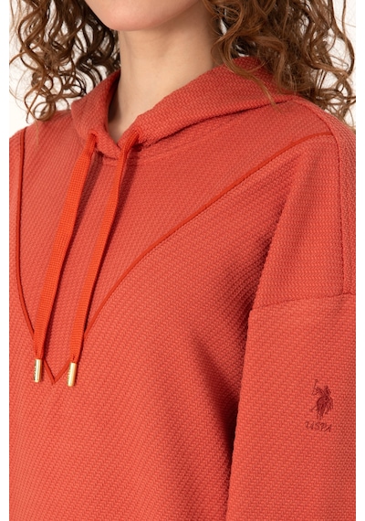 U.s. Polo Assn. Kadın Gül Kurusu Sweatshirt 50309464-vr026 Gul Kurusu