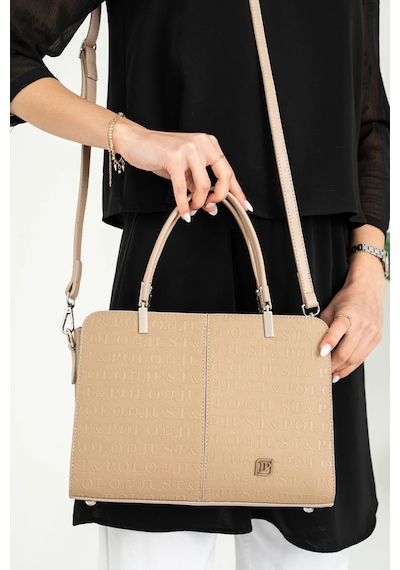 Just Polo Kadın Yeni Sezon El Ve Omuz Çantası 234079mh Vizon Yeni
