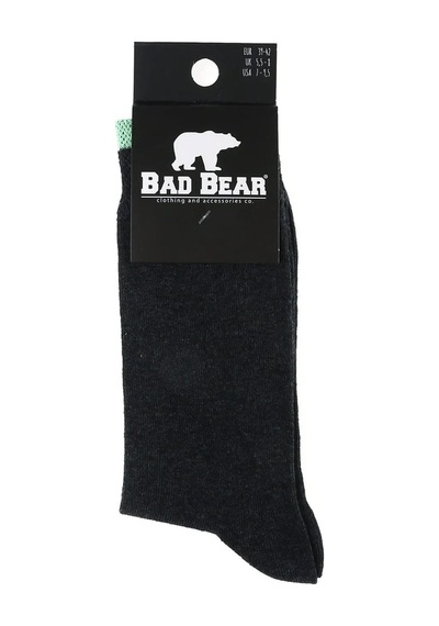 Bad Bear 21.02.02.009-c0107 Flat Tall Unisex Çorap Antrasit
