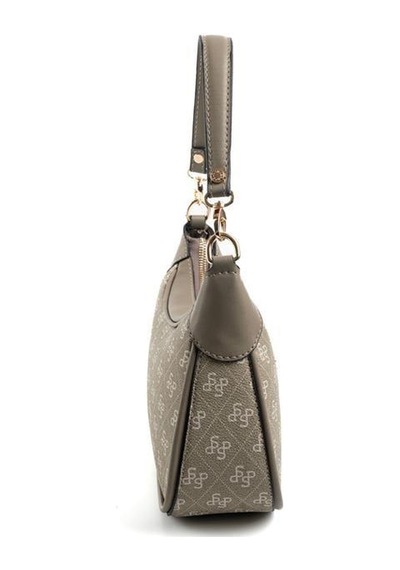Silver Polo Sp1180 Kadın Omuz Çantası Monogram Y.yeşil-y.yeşil