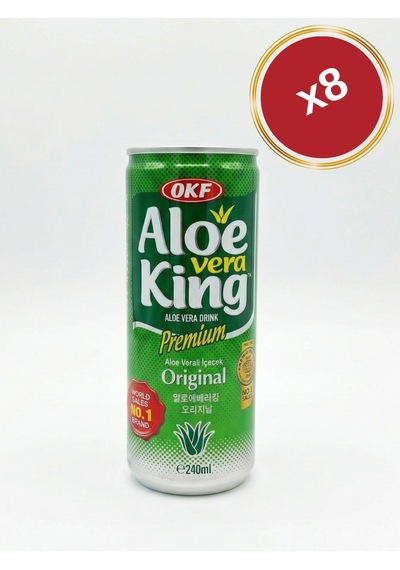 Okf Aloe Veralı İçecek 240ml 8'li Set