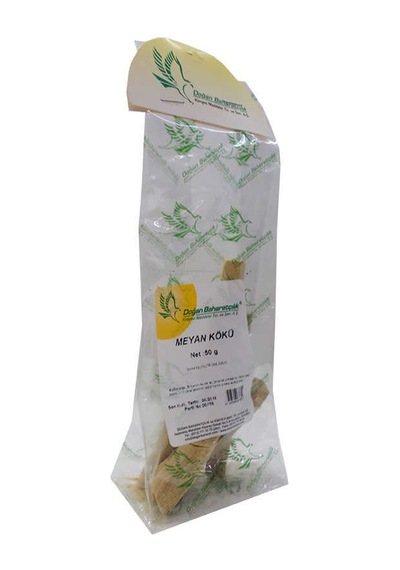 Meyan Kökü Sıyrılmış Çubuk Doğal 50 Gr Paket