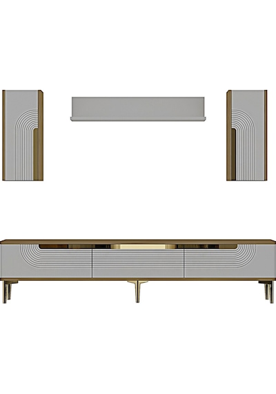 Tvr1803dbs - Meyra Tvr180 Ünitesi Takım Safirmeşe-beyaz-sılver 180cm Safirmeşe-beyaz-sılver