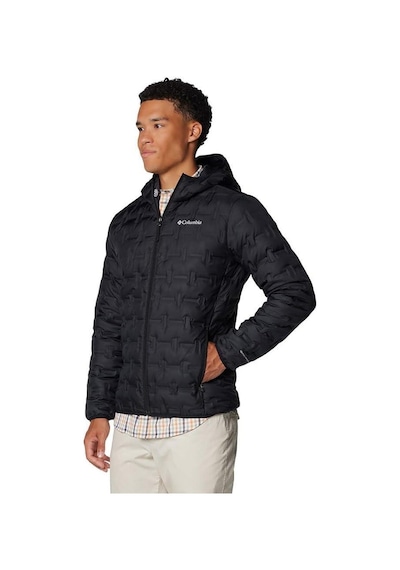 Columbia Delta Ridge Iı Down Hooded Erkek Mont Siyah