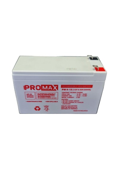 Energy Promax 12V 9Ah Akü 12Volt 9Amper