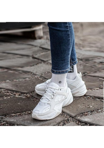 Nike M2k Tekno Unisex Beyaz Spor Ayakkabı Krem