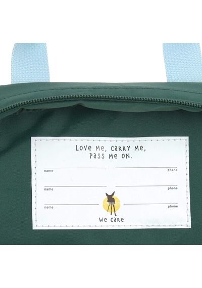 Lassig Little Gang Mini Sırt Çantası Dark Green Yeşil
