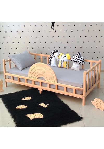 Markaawm Markaawm Ahşap Çocuk Yatak Montessori Karyola Akçaağaç Markaawm Markaawm Ahşap Çocuk Yatak Montessori Karyola Akçaağaç