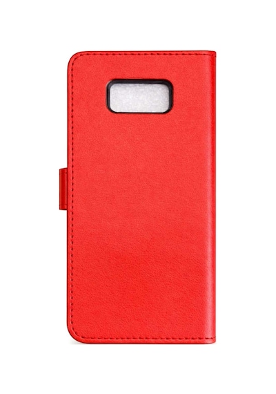 Galaxy S8 Plus Kılıf Trend S Plus Kapaklı Kılıf - Kırmızı
