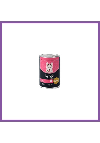 Reflex Plus Pate İçinde Et Parçacıklı Kuzu Etli Yavru Köpek Konservesi 395 Gr Bzoshb